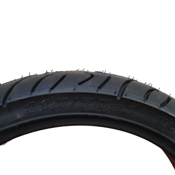 cubierta 110/70-17 tubeless BEISITE 6PR - Imagen 3