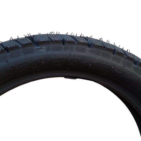 Cubierta 120/80-17 tubeless Shama 8pr - Imagen 3