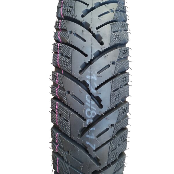 Cubierta 120/80-17 tubeless Shama 8pr - Imagen 2