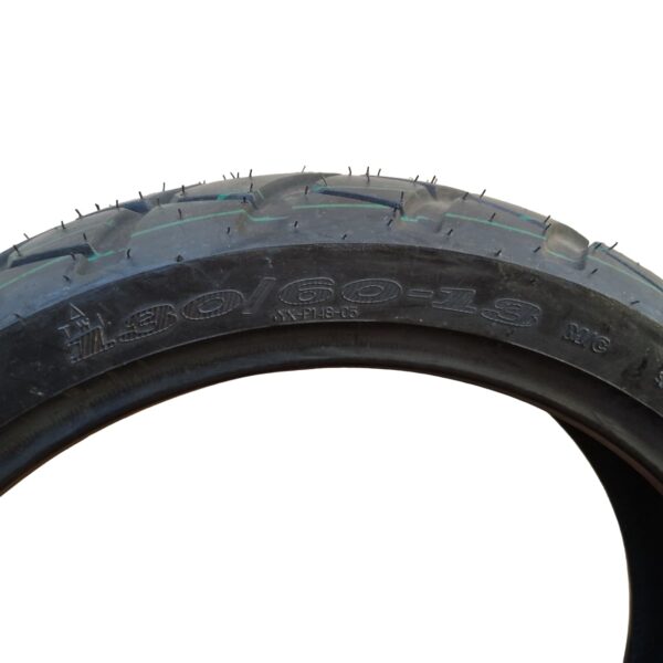 cubierta 130/60-13 tubeless YUANXING 4PR - Imagen 3