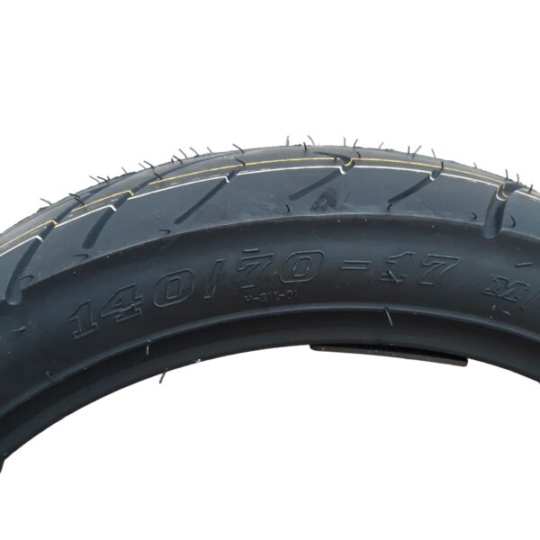 Cubierta 140/70-17 tubeless Raptor tires 8pr - Imagen 3