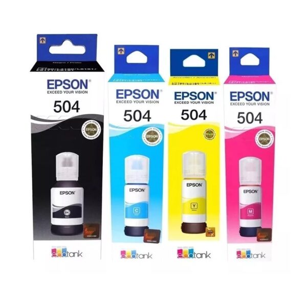 Kit Tinta Epson T504