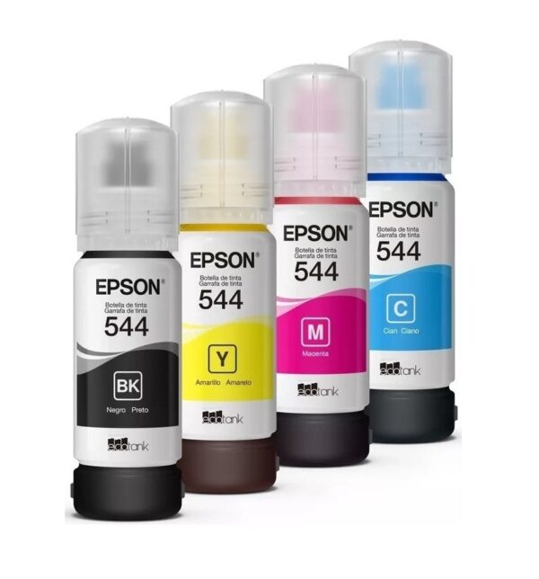 Kit Tinta Epson T544  4 Colores Originales - Imagen 2