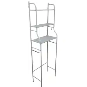 Estante rack organizador Sobre Inodoro 3 niveles Toilette color Blanco TM-090