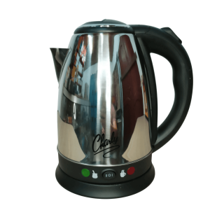 Pava Eléctrica Charly Con Corte Para Mate Acero Inoxidable 2L 1500W