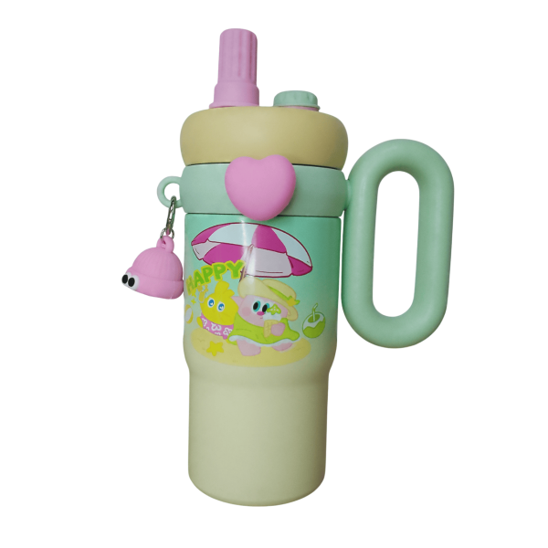 Vaso termico pink rabbit 850ml acero inoxidable
