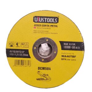 discos de corte metal x10 uyustool 1,2mmx4,5"