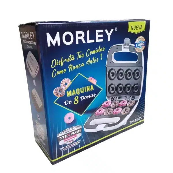 Maquina Para 8 Mini Donas Morley Eléctrica 750w - Imagen 4