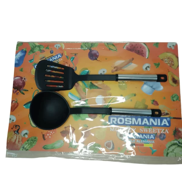 Set Bateria Juego de Ollas 6 Pc Rosmania Roca Volcanica Mf7229a