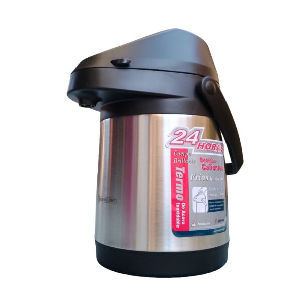 Termo Bomba De Acero Inoxidable 2.5L Visioner